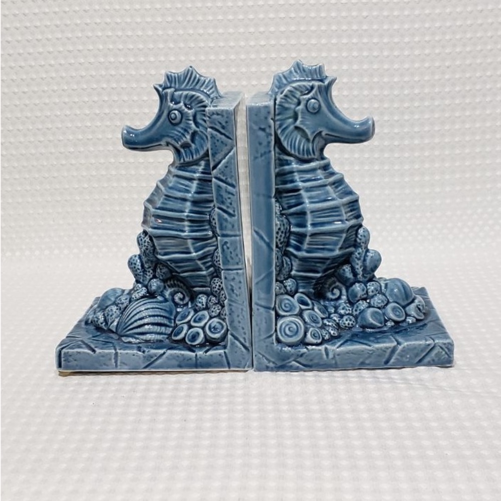 Sea Horse Bookends